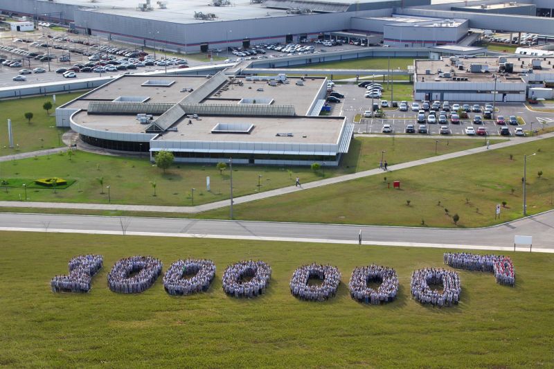 Brésil : l’usine de Peugeot Citroën a produit 1 million de véhicules