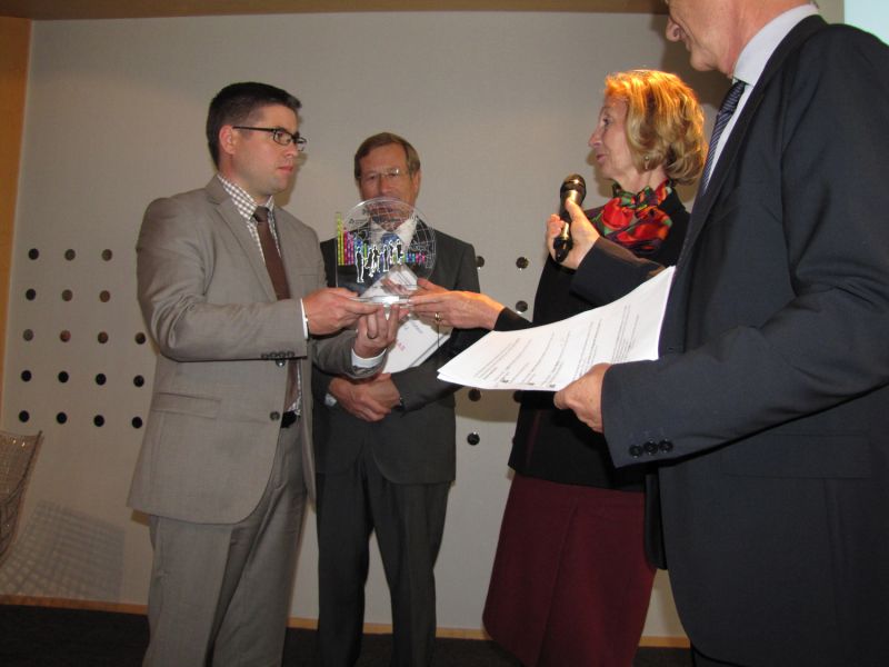 Intratone remporte le trophée du nouvel exportateur à Nantes