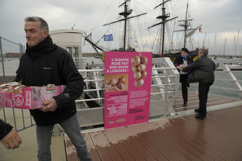 Oignon rosé breton: opération de promotion au Royaume-Uni