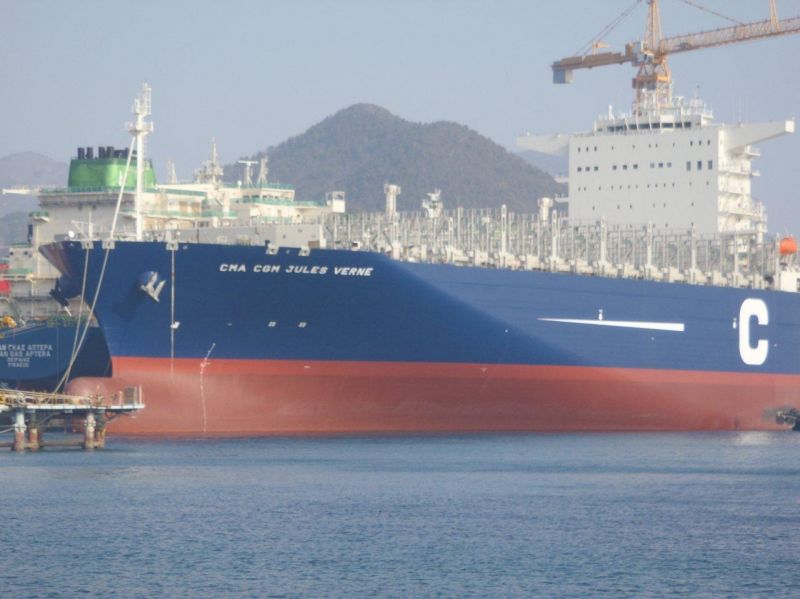 Le géant Jules Verne a commencé sa rotation sur la « French Asia Line »