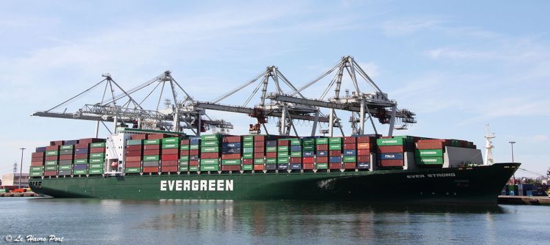 Le Taïwanais Evergreen choisit le port d’Haropa pour desservir l’Europe