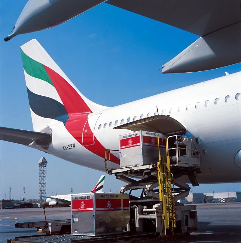 Emirates lance une liaison fret depuis l’aéroport de Lyon-Saint Exupéry
