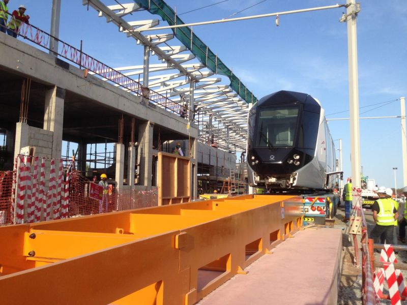 Alstom livre à Dubaï le premier tramway qui circulera dans le Golfe