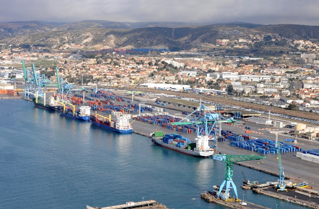 trafic du port de marseille