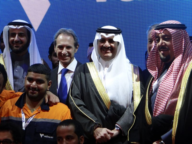 Vallourec inaugure une usine de tubes pour puits de pétrole et de gaz en Arabie saoudite