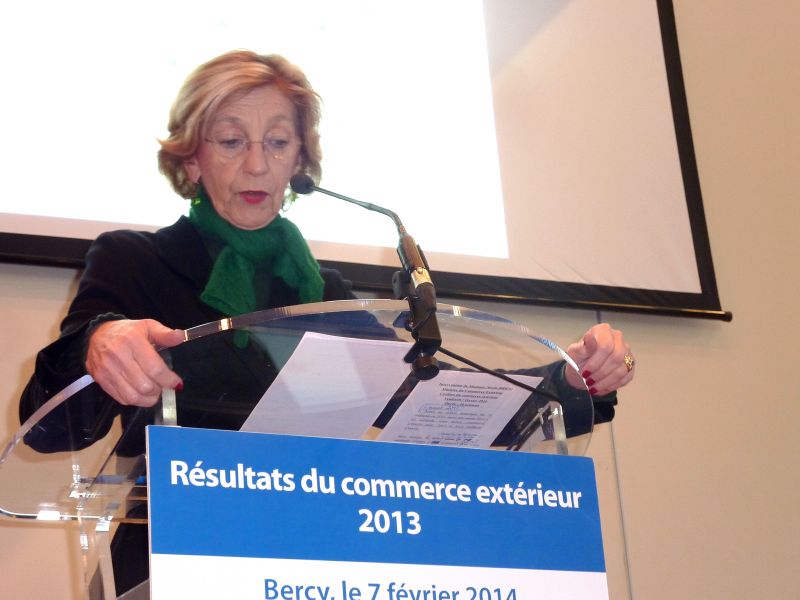 Commerce extérieur : « 2014 sera l’année des résultats », promet Nicole Bricq