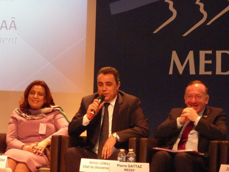 Visite du Premier ministre tunisien : Mehdi Jomaâ rassure les entreprises françaises