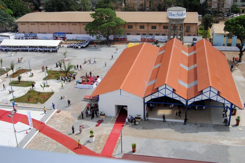 Bolloré inaugure une "Blue Zone" en Guinée Conakry