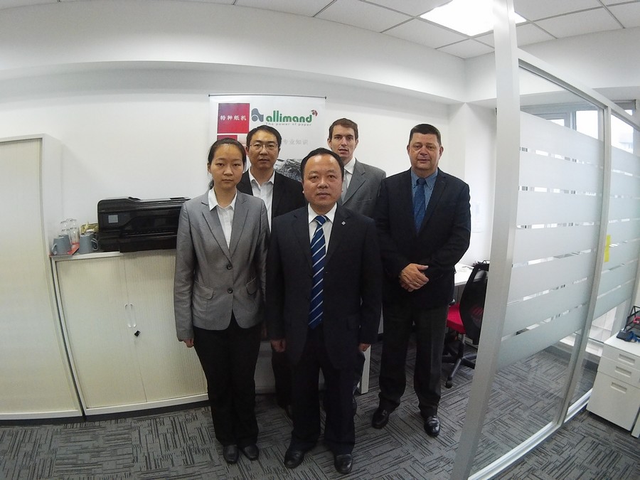 Machines à papier : Allimand ouvre sa première filiale en Chine