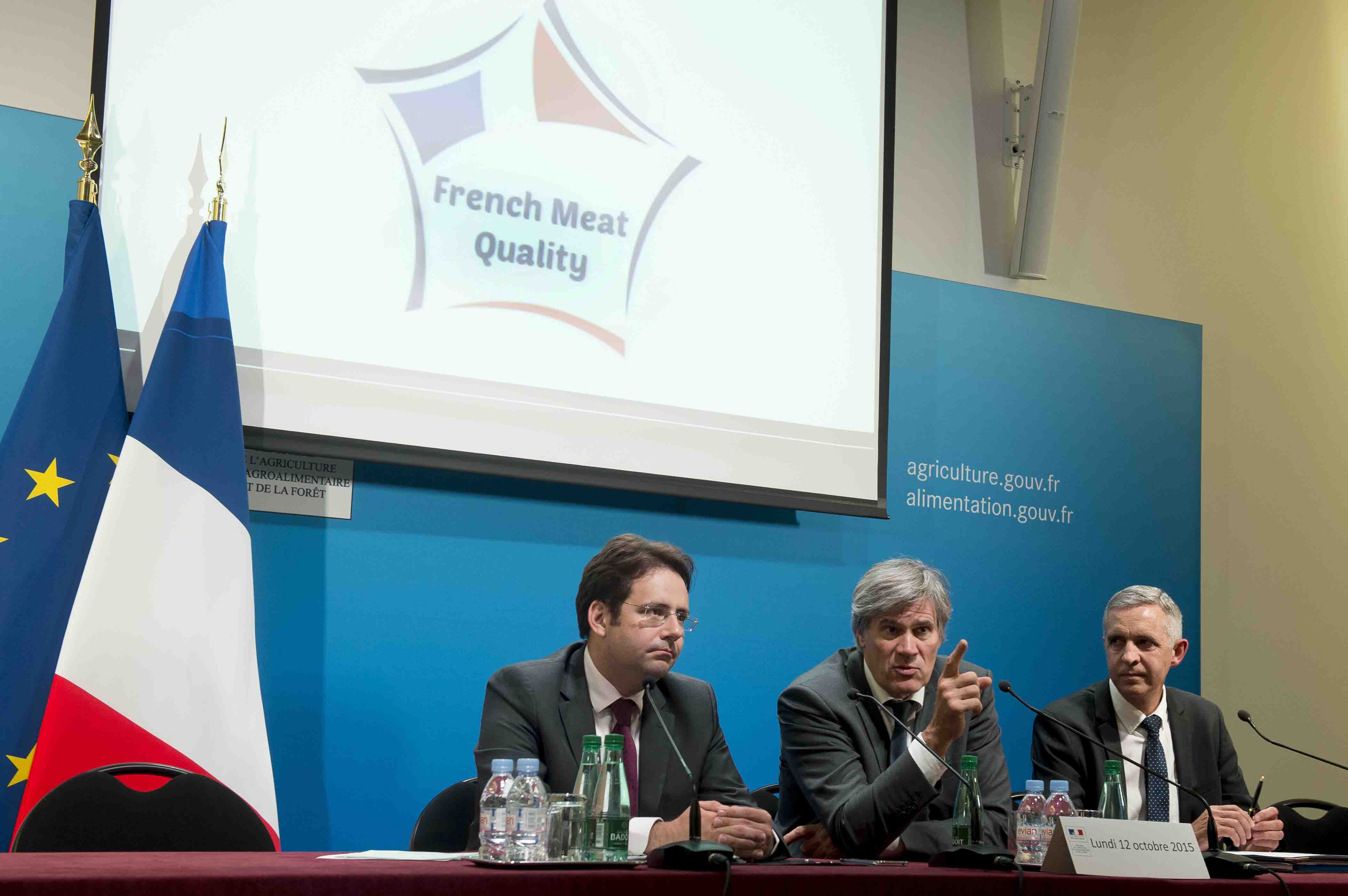 Réunion à l'occasion du lancement de la plateforme « France Viande Export »