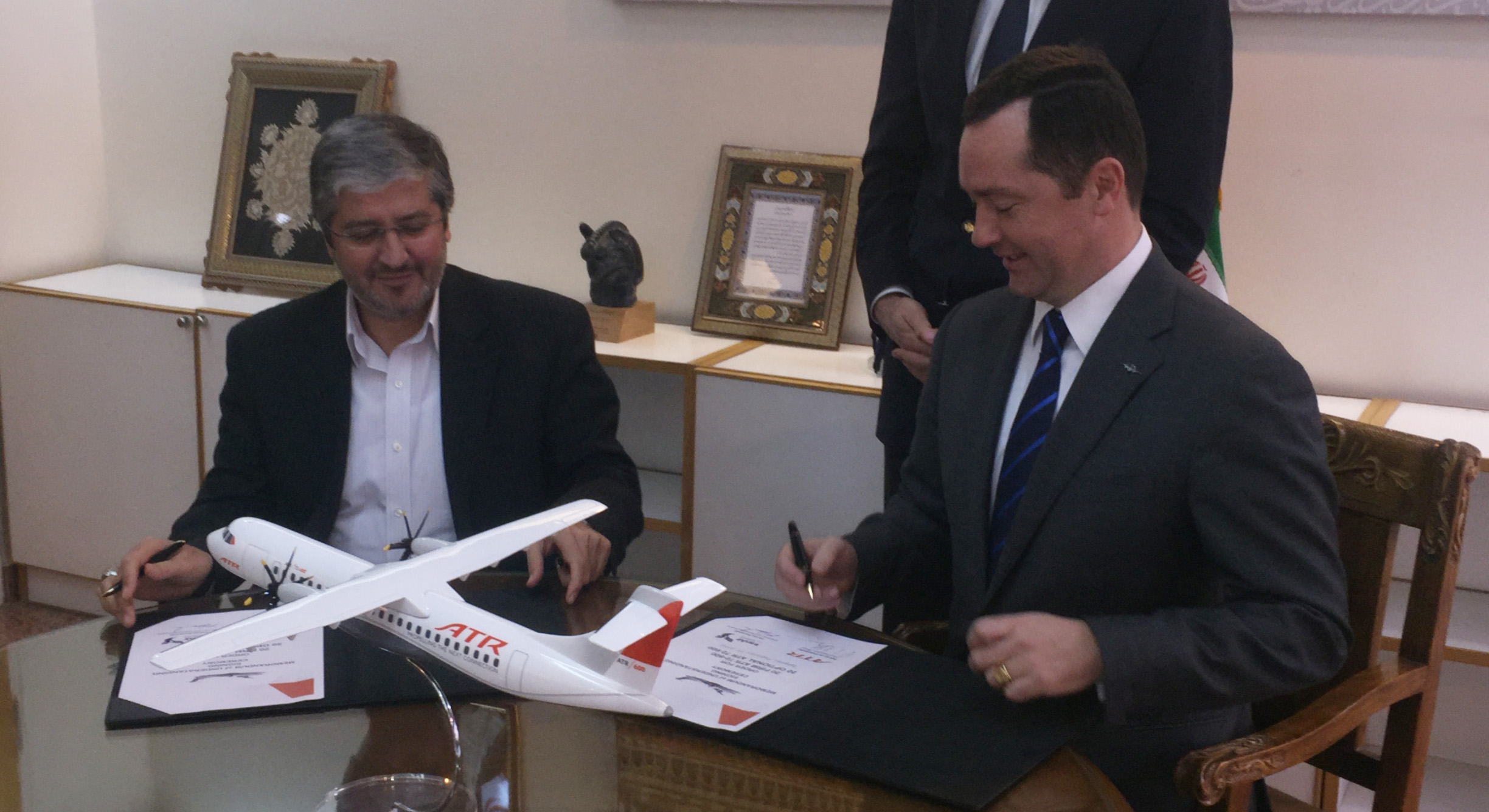 Iran / France : ATR signe une commande record d’1 milliard d’euros