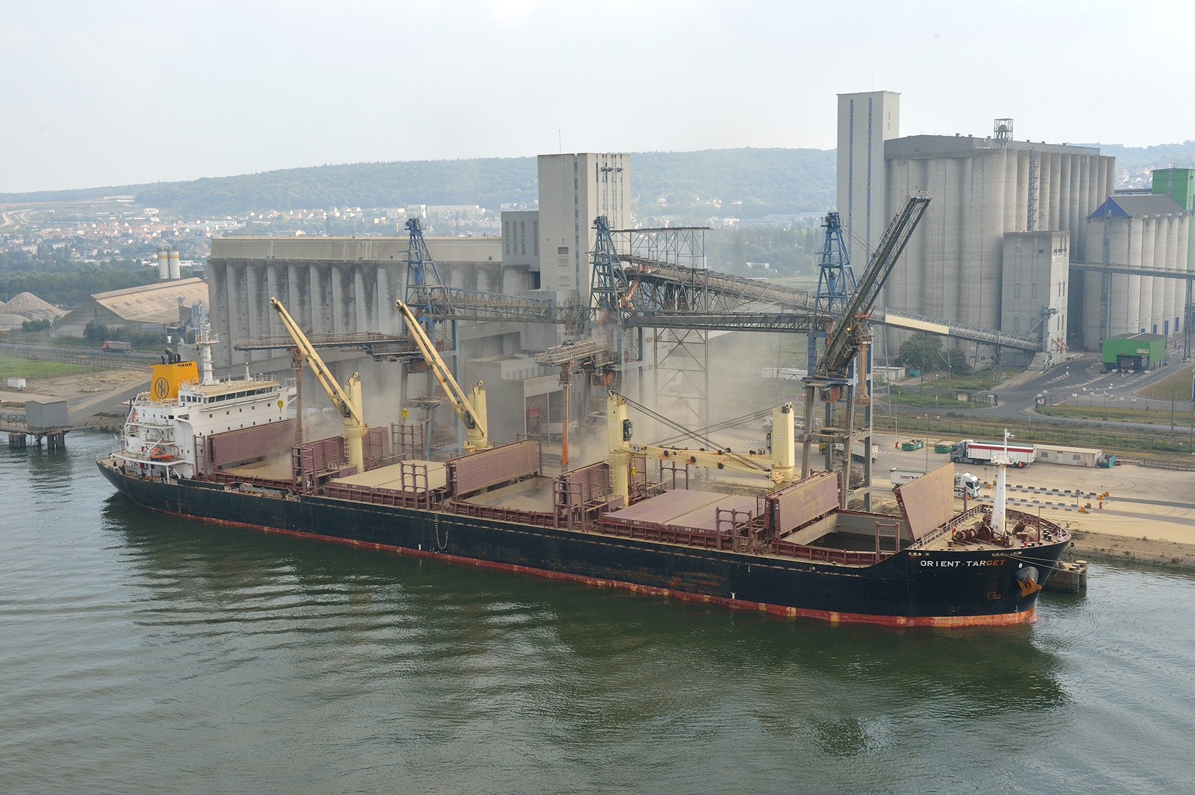 Céréales / Trafic maritime : des exportations records pour le Port de Rouen