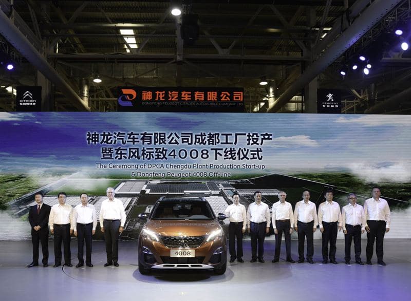 Chine / Automobile : PSA inaugure avec Dongfeng Motor une nouvelle usine