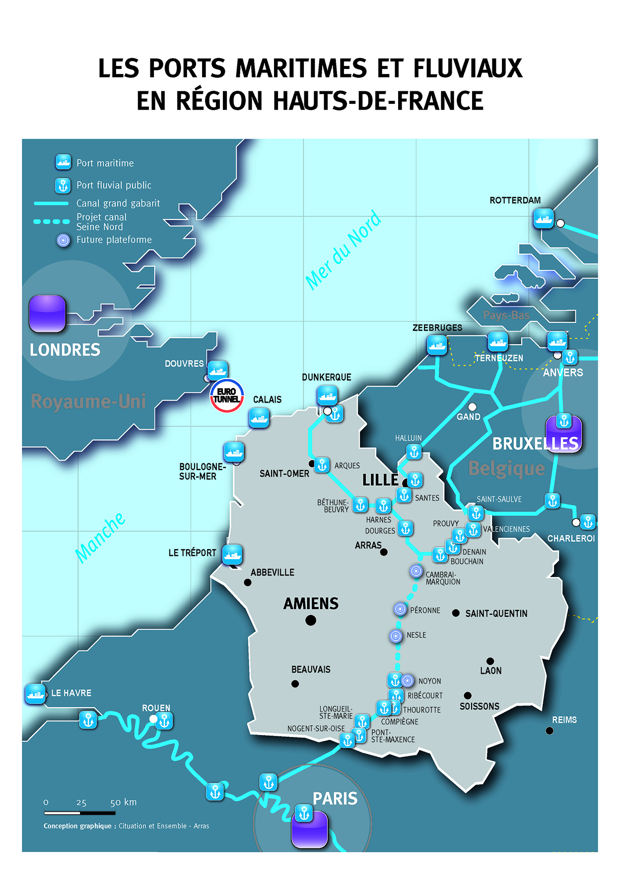 Maritime / Ports : les Hauts-de-France veulent devenir un hub logistique pour le nord-ouest de l’Europe