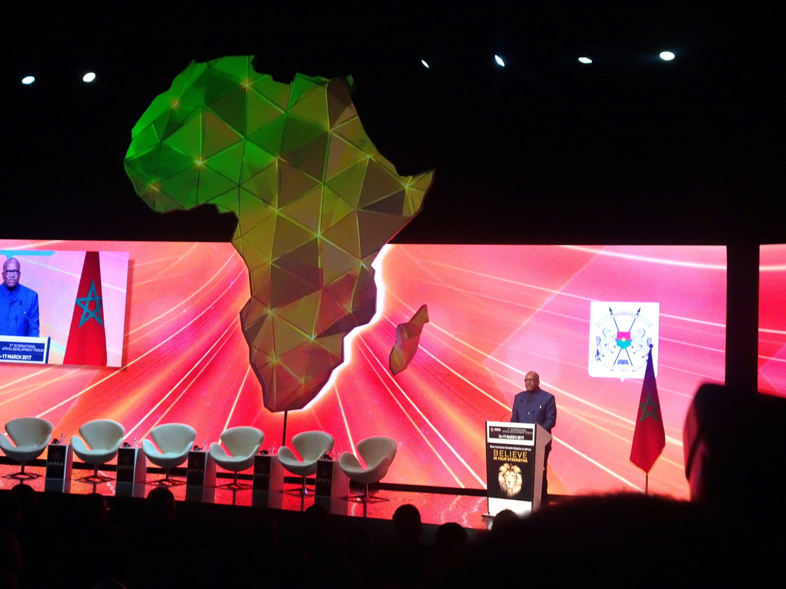 Roch Christian Kaboré, président du Burkina Faso