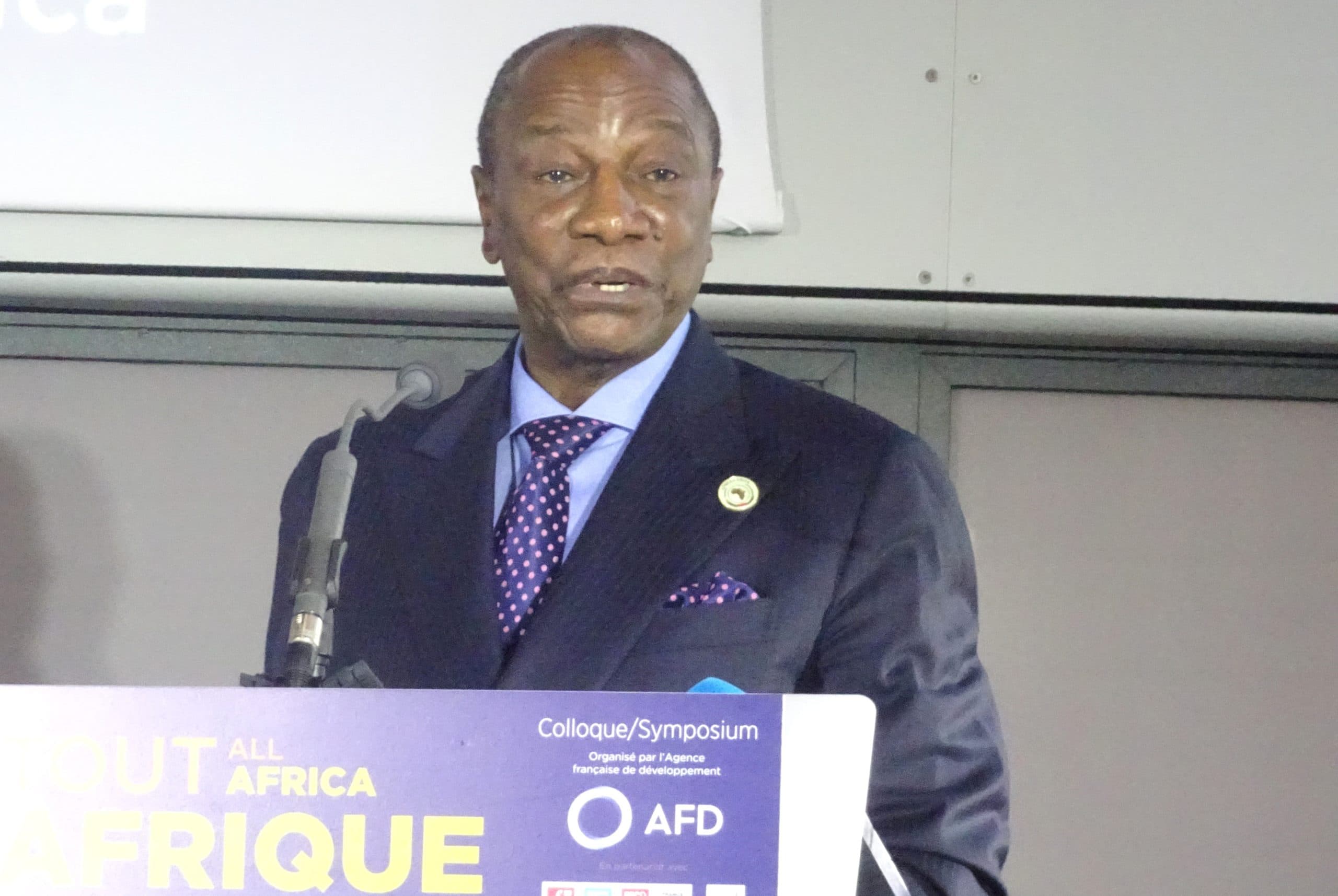 Alpha Condé, président en exercice de l'Union africaine