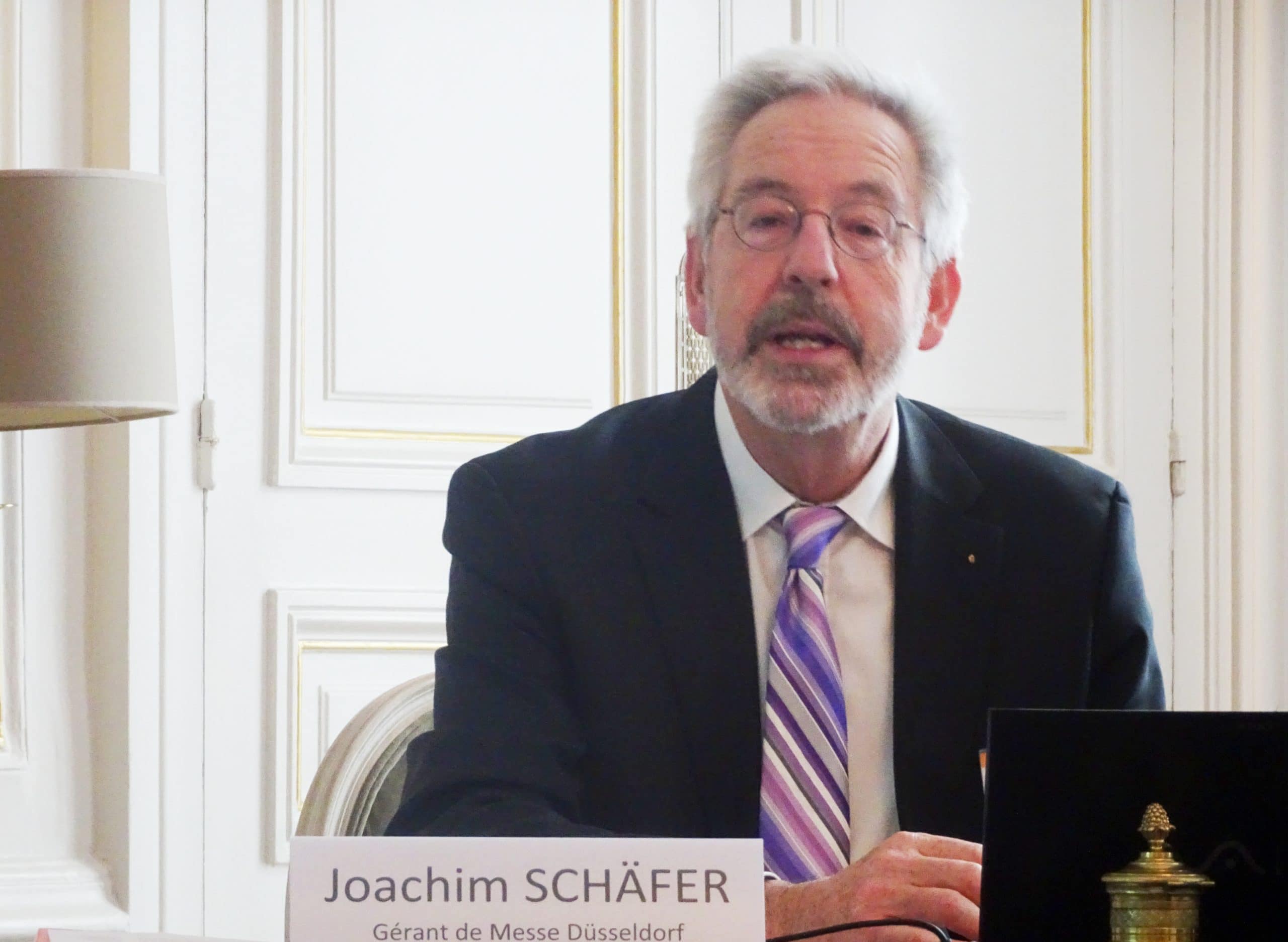 Joachim Schäfer, gérant de Messe Düsseldorf