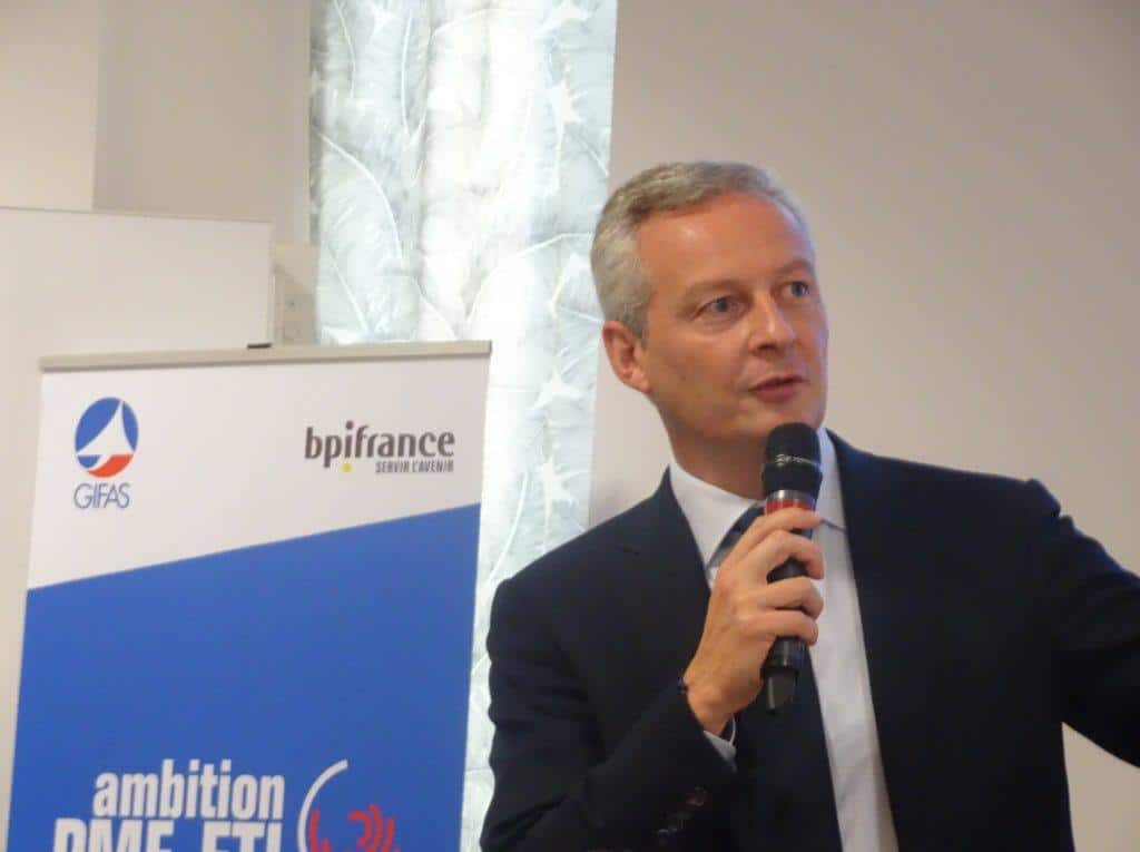 Industrie / Export : Bruno Le Maire veut promouvoir la French Fab dans le monde