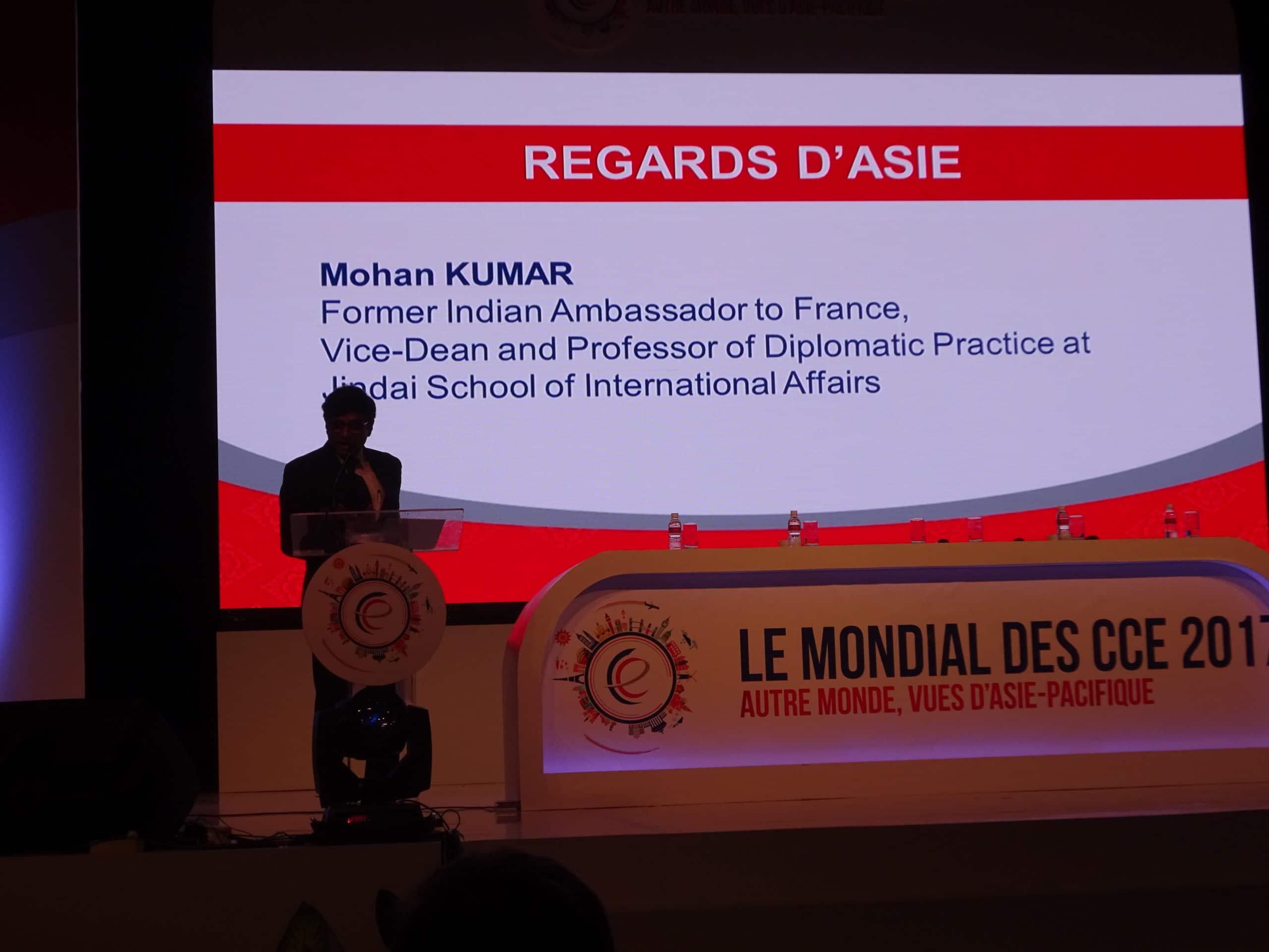Mondial CCE / Asie : quand un diplomate indien livre une leçon de savoir-faire aux Français