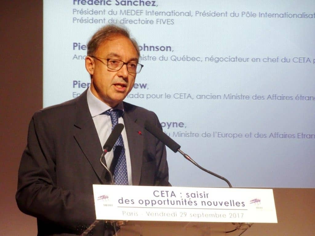 ALE / Export : Français et Canadiens font la promotion du CETA au Medef