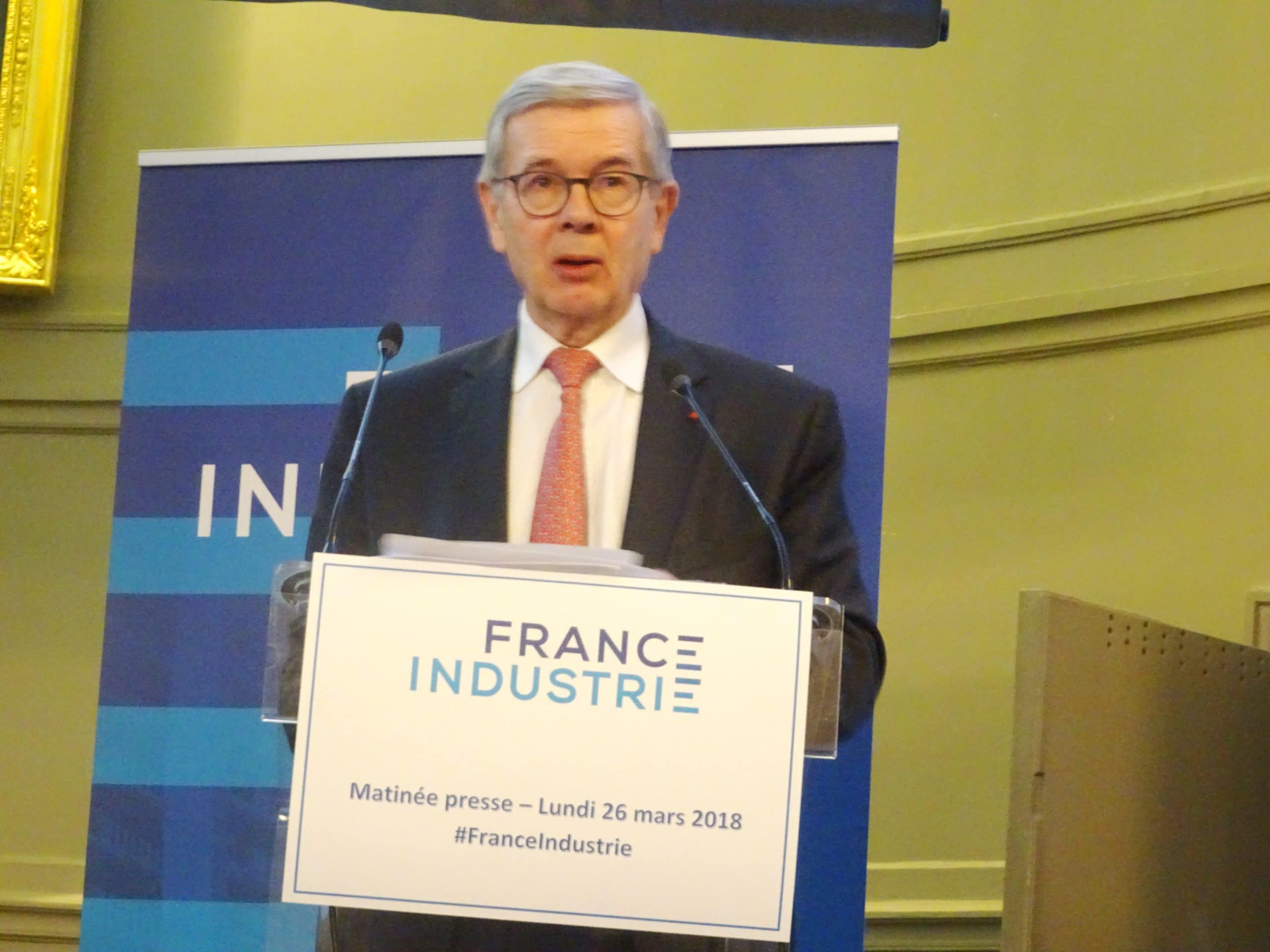 Philippe Varin, président de France Industrie