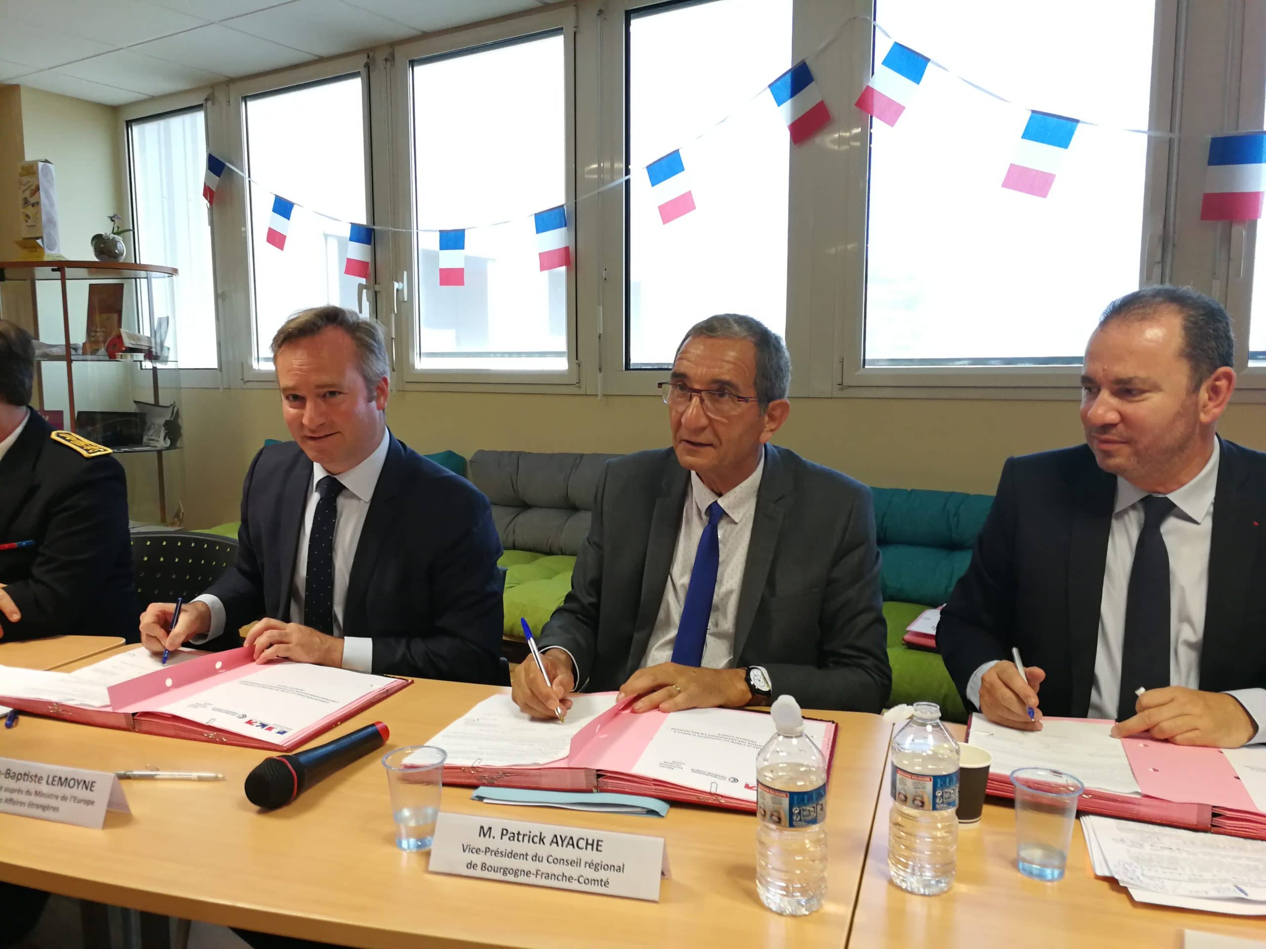Régions / Export : Bourgogne-Franche-Comté signe une convention-cadre avec Business France