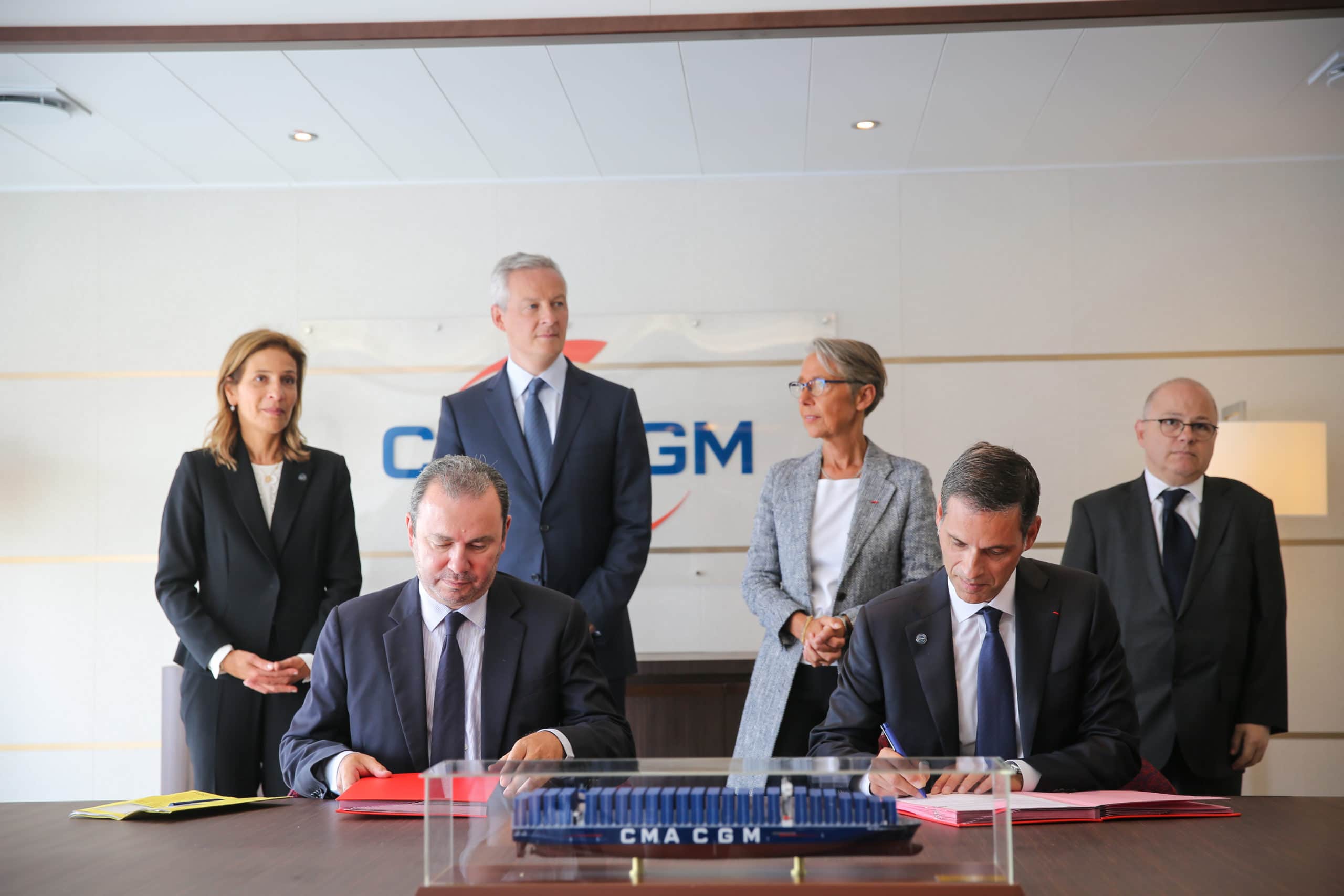 Accompagnement / Export : CMA CGM signe avec Business France pour les start-up et PME