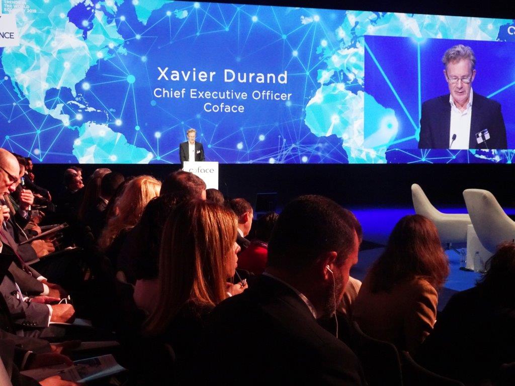 Risques pays / Export : « 4 bonnes nouvelles » et « 4 risques globaux », selon X. Durand (Coface)