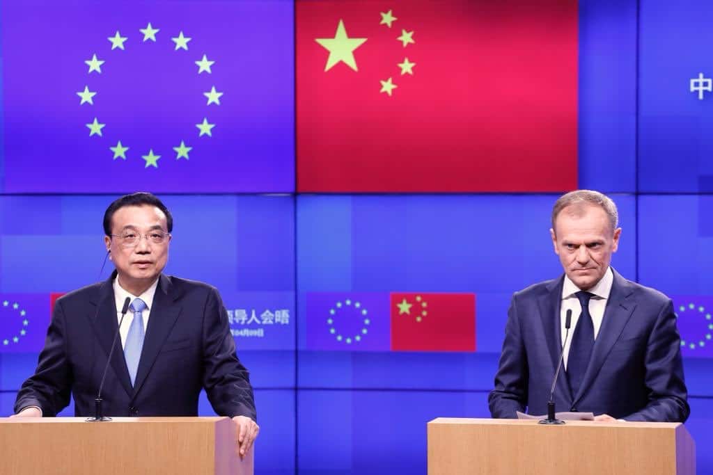 Sommet UE / Chine : accord in extremis sur une déclaration commune