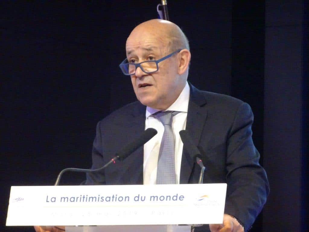 Commerce / Maritime : pour J-Y. Le Drian, « se prépare une guerre froide commerciale »