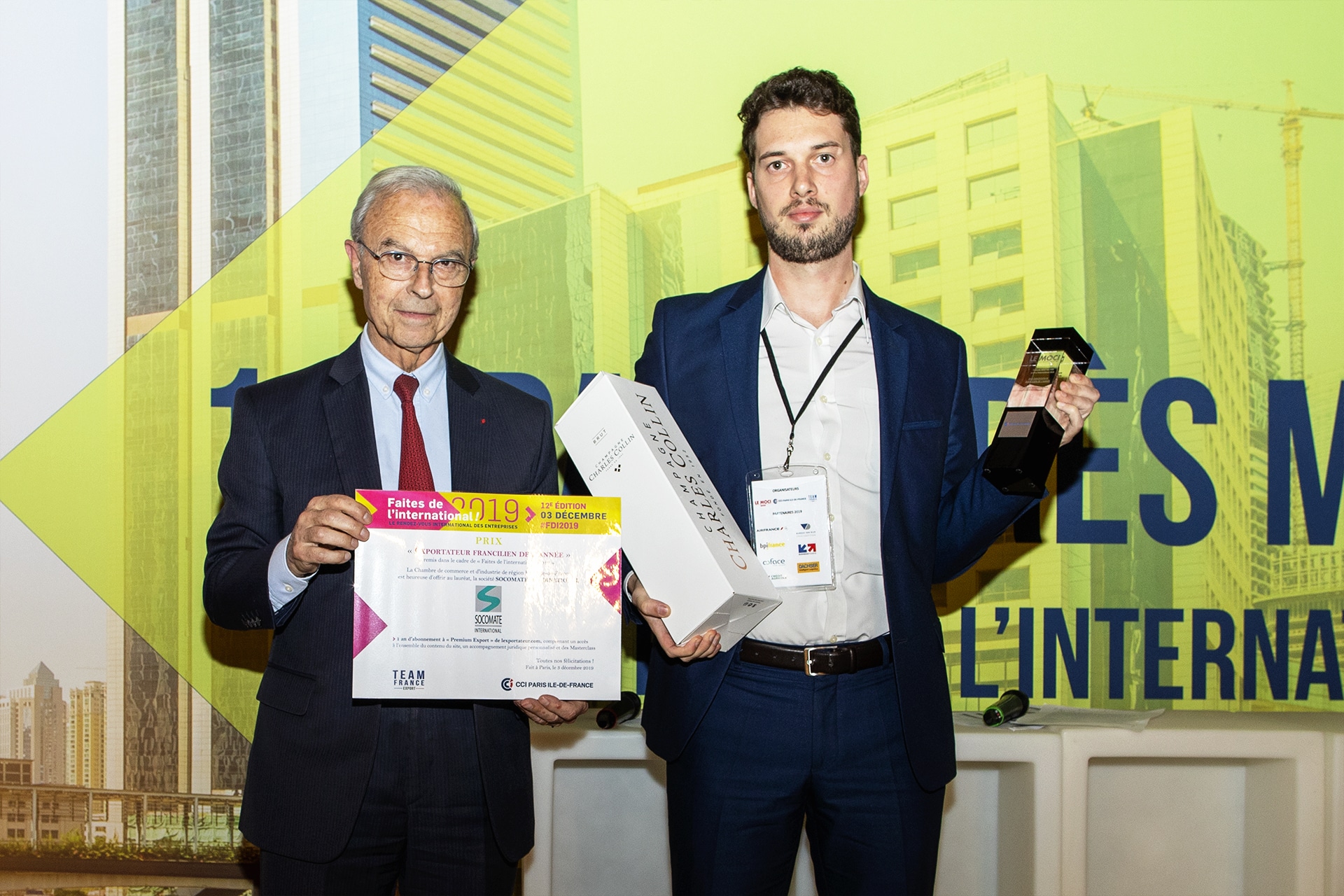Palmarès MOCI 2019 : Socomate International, Exportateur francilien de l’année