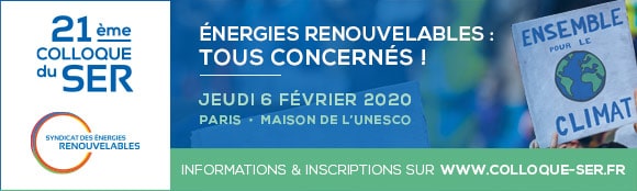 21e Colloque du SER – Syndicat des Energies Renouvelables