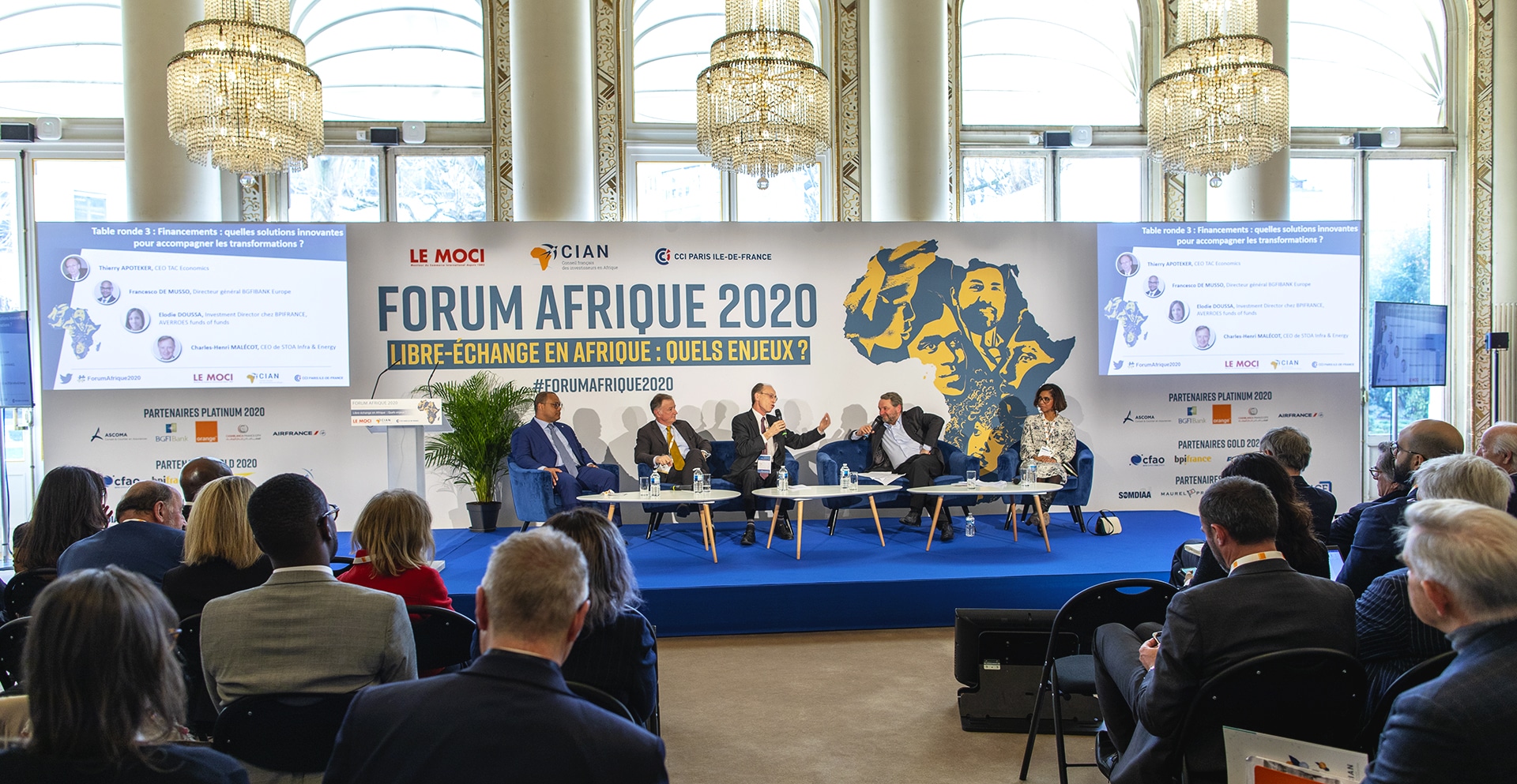 Forum Afrique Moci / Cian 2020 : la monnaie ne favorise pas seule le commerce, selon les participants à la table ronde sur l'environnement finanicier
