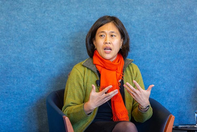 La nouvelle représentante américaine au Commerce joue l’apaisement