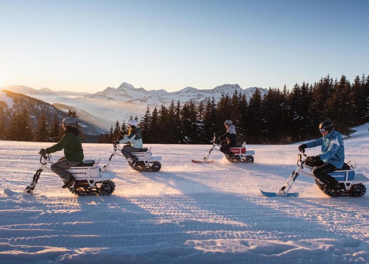 Entreprises : les scooters de neige électriques de Moonbikes à la conquête du monde