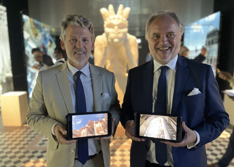 Bruno de Sa Moreira et Edouard Lussan, confondateurs d'Histovery.