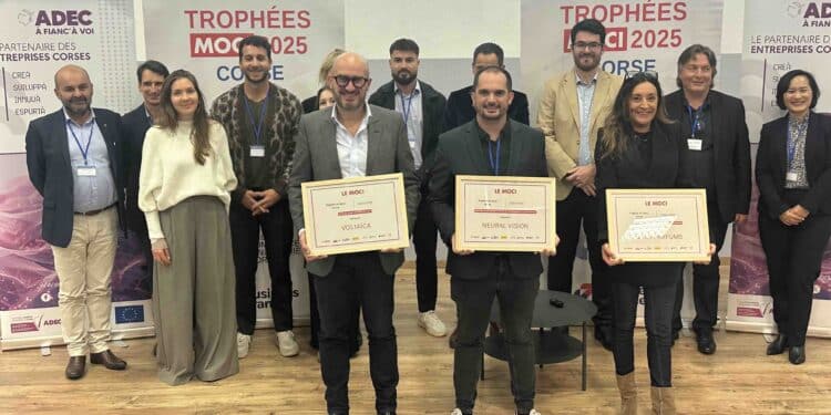 Trophées du Moci – Finale régionale Corse : Isula Parfums, Missia et Voltaïca récompensés à Bastia