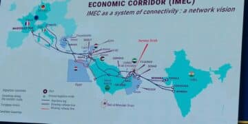 Commerce : Malgré la crise au Moyen-Orient, le projet de corridor IMEC avance dans l&rsquo;ombre et à petits pas
