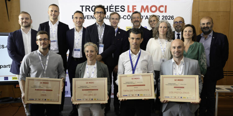 Trophées PACA 2026 du Moci : Los Pistoleros, Pellenc, Optimum Tracker, Onis, Tafalgie Therapeutics