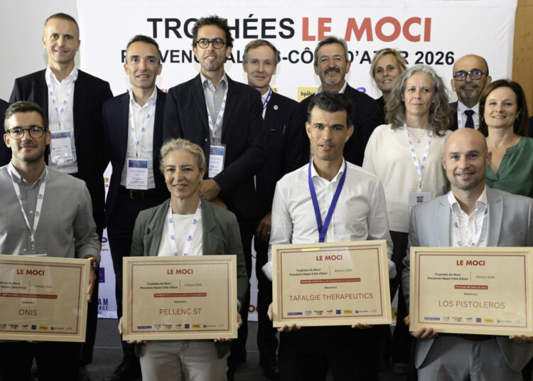 Trophées PACA 2026 du Moci : Los Pistoleros, Pellenc St, Optimum Tracker, Onis, Tafalgie Therapeutics